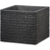 Hrniec Scheurich Stony Black, plast, O 38 cm