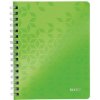 Špirálový zošit, A5, linajkový, 80 listov, LEITZ 