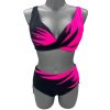 Life Beach Dámske dvojdielne plavky s odnímateľnou vložkou ZANETA Barva: Růžová, Velikost: 4XL ružová, fosforová, zelená 4XL
