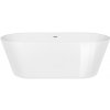 Oltens Yrsa voľne stojaca vaňa 150x75 cm oválne biela 12022000