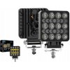LED multifunkčné terénne svetlo 24 W, štvorcové diaľkové svetlo