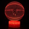 Beling 3D lampa,NBA Houston Rockets , 16 farebná QX3