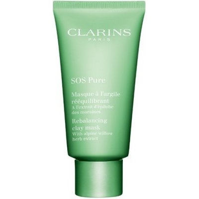 Clarins SOS Pure Rebalancing Clay SOS Mask vyrovnávacia ílová maska 75 ml