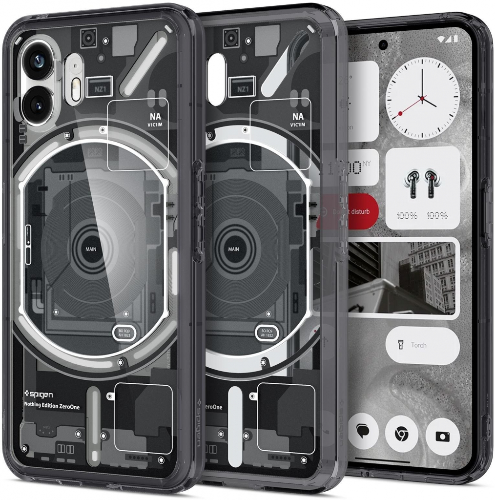 Spigen Ultra Hybrid Zero One Nothing Phone 2, Nothing Phone 2, materi