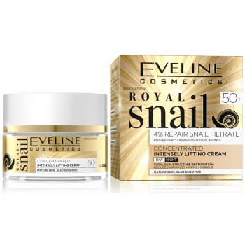 Eveline Cosmetics Royal Snail denný a nočný liftingový krém 50+ 50 ml