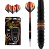 Set šípky Winmau OUTRAGE 18g soft Brass (mosadz s matným čiernym povrchom, sada 3ks šípky s kovovým hrotom)
