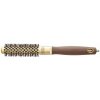 Olivia Garden Expert BlowOut Shine Wavy Bristles Gold/Brown - keramická kefa na fúkanie hnedo-zlatá 15 mm