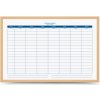 TM96DPT Týždenná plánovacia tabuľa borovica 90x60 Biela