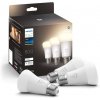 3x LED žiarovka E27 A60 9W = 60W 800lm 2700K teplá biela SMART Smart Bluetooth ZigBee White Philips HUE
