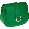 NovaKabelka.sk Debora Verde kožená talianska crossbody kabelka zelená