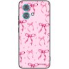 Picasee silikónový čierny obal pre Motorola Edge 40 Neo - Bow Aesthetic