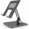 Stojan pod tablet nastaviteľný na stôl z prémiového hliníka +