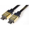 PremiumCord GOLD HDMI High Speed Ethernet kabel, zlacené konektory, 10m kphdmet10