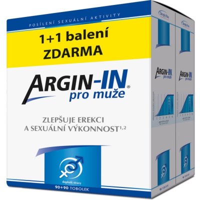 ArginMax ARGIN-IN pre mužov doplnok stravy na zlepšenie erekcie a sexuálnej výkonnosti 90 cps