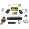 MS IP 2 kamerový set so switchom 4 Mpix WTube Plast (6024K2B) (Monitorrs Security)