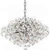 Luxera s.r.o. LUXERA 64322 BARONESSA 5xE14/40W+1xG9/33W,CHROM/CLEAR