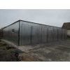Plechová garáž 14x8m pozinkovaný plech