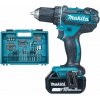 Makita DDF482RFX1 Aku vrtací šroubovák s příslušenstvím Li-ion LXT 18V/3,0 Ah BONUS!