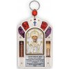 Kľučenka so striebornou ikonou Požehnanie domu Svätého Mikuláša Vzor: 4