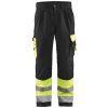 Blåkläder AB 1584 Výstražné kalhoty Farba: Žlutá/cerná, Veľkosť: C48