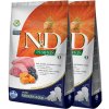 Farmina N&D Dog Pumpkin Puppy Medium&Maxi Lamb & blueberry 2 x 12 kg