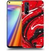 Púzdro Picasee ULTIMATE CASE Realme 7 - Red black