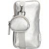 Beagles Ferro crossbody taška na mobil strieborná