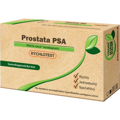 Vitamin Station Rýchlotest Prostata - PSA 1 ks