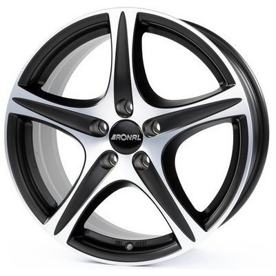 Ronal R56 8x17 5x120 ET42 matt black polished