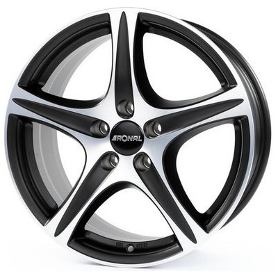 Ronal R56 6x15 5x100 ET38 matt black polished