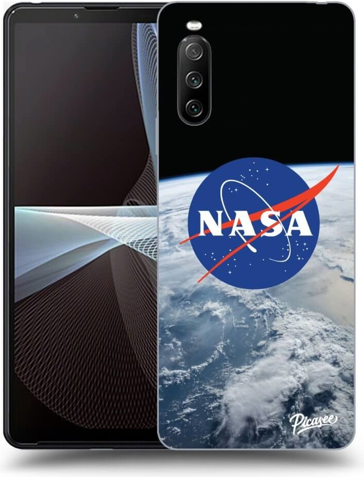 Púzdro Picasee silikónové Sony Xperia 10 III - Nasa Earth čierne