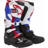 Boty TECH 7 ENDURO DRYSTAR HONDA kolekce, ALPINESTARS (černá/bílá/modrá/červená, vel. 48)