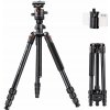 STATÍV TRIPOD DO FOTOAPARÁTU + 3D hlava, držiak na telefón K&F