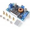 Step-down menič XL4015 – 5–40 V na 1.5–37 V, 5 A / 75 W, s digitálnym voltmetrom