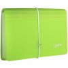 KARTON P+P Opaline organizér na dokumenty s gumou (13 vreciek) DL, zelený