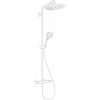 Hansgrohe Croma Select S - Sprchový set Showerpipe 280 s termostatom, matná biela - 26890700