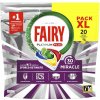 Jar Fairy Platinum Plus Miracle Lemon kapsule do umývačky 20ks