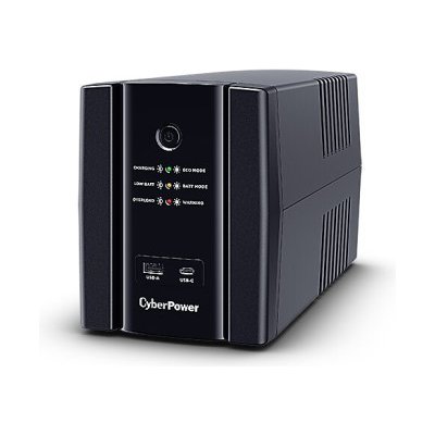 CyberPower UPS UT GreenPower 2200EG-FR (UT2200EG-FR) Výkon: 2200 VA (1320 W) / Simulovaný sínusový priebeh / Schuko / / Softvér: PowerPanel® Personal Edition
