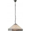 Endon Endon 64147 - Luster na reťazi FARGO 1xE27/60W/230V pr. 50 cm EN0116 + záruka 3 roky zadarmo
