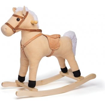 Bigjigs Toys hojdací kôň béžový