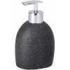 Wenko Dávkovač mydla Puro 0,29 l polyrezín 9,4 x 15,2 x 6,5 cm antracitový