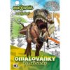 JIRI MODELS Omaľovánky A4 Dino
