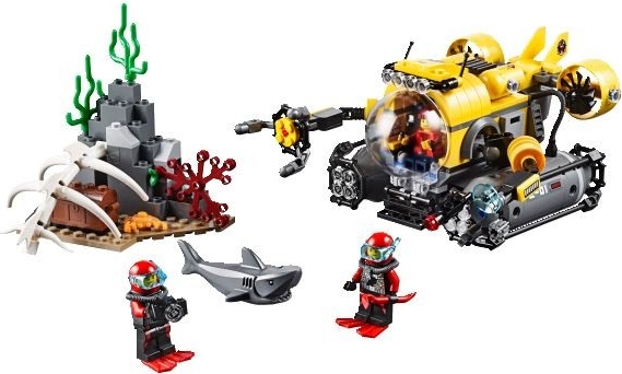 LEGO® City 60092 Hĺbková ponorka od 119,79 € - Heureka.sk