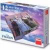 Drevené licenčné kocky Frozen II - 12 kociek