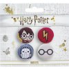 Distrineo Sada odznakov Harry Potter - Chibi (Harry, Hedviga) 4 ks