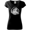 Lokomotíva lano - Dámske tričko Pure - M ( Čierna )