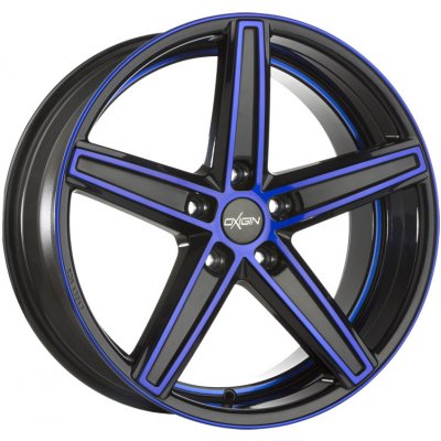 OXIGIN 18 7.5x17 5x114,3 ET48 blue polished