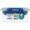 Sistema TO GO STAX Krabička na potraviny s oddelenými komorami, 1,15 l, modrá