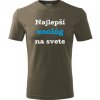 Army tričko najlepší zoológ na svete - darček pre zoológa M