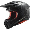 LS2 prilba X-FORCE MX703 Solid gloss carbon - 3XL